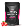 Sports Whey Protein Powder Nutrition BCAA Strawberry Milkshake Custom Manufacturer OEM